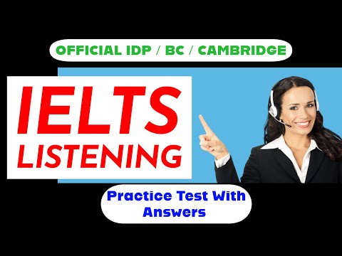 IELTS Listening Test with answers🔴 2025 #ielts2025 #ielts #idp #cambridge #ieltspracticetest #exam