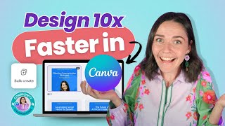 Create 20+ Canva Designs in ONE Click Using Bulk Create, Sheets + AI (2025 Canva Pro Tutorial)