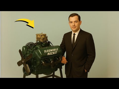 How America’s FIRST Muscle Car Was Born: The Oldsmobile Rocket 88
