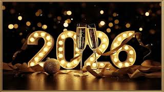 Happy New Year 2026 | Frame TV Art Gold Party Luxury New Year Eve TV Background 4K | NYE Screensaver