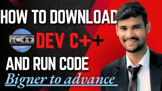 how to download Dev CPP and run code c programming for beginners #helloworld