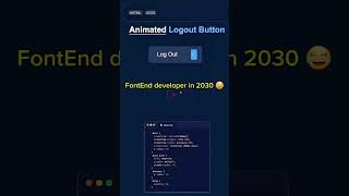 FontEnd Developer in 2030 😂| #htmlfullcourse #spotify #htmlcssjavascript #html #coding #programming