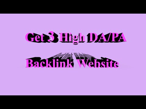 Boost Your Website's Authority with High DA PA Backlinks