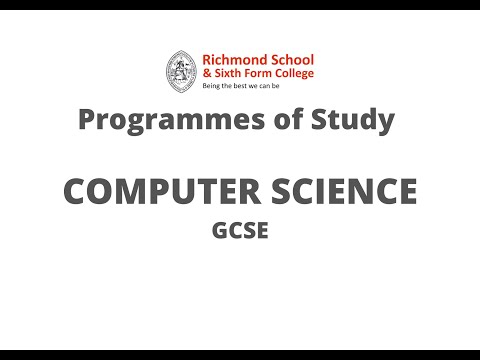 Computer Science GCSE Subject Video