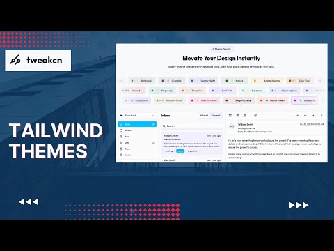 Design Better UI Themes in Minutes (Tailwind + shadcn ready)