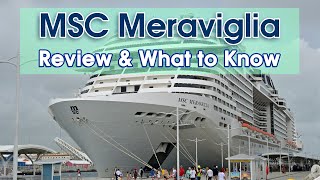 MSC Meraviglia Review, Tips & What to Know