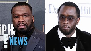 50 Cent Reacts to Being Called "Petty" Over Sean "Diddy" Combs Netflix Documentary | E! News