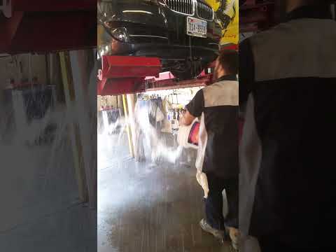 Here's a fast way to clean under a car!
