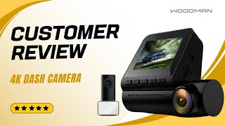 Woodman Dash Camera Review | Woodman 4K Dash Camera | GPS | Supercapactior | Dual Channel | Review