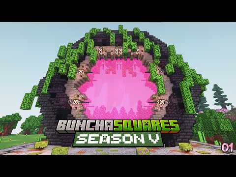 Entering A New SMP | BunchaSqaures EP01