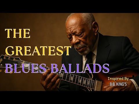 The Greatest Blues Ballads 🎸 - Crying Guitar Blues | Heartbreak Blues Backing Track