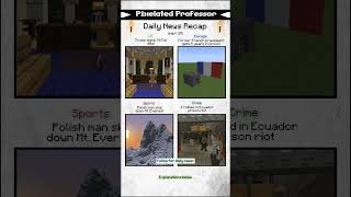 Daily news in 5 seconds!! #minecraft #news #headlines