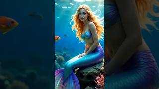 ✨ Enchanted Mermaid of the Deep ✨#MermaidDreams #OceanMagic #FantasyVibes #UnderwaterWorld