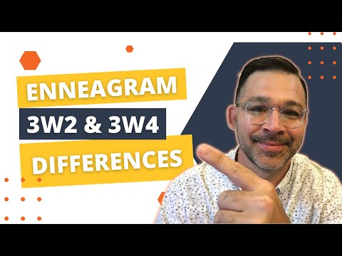 3w2 and 3w4 Enneagram 3 Wings Description & Differences