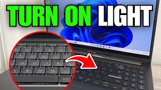 How To Turn On Asus Vivobook Keyboard Light