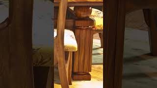 Solid Mahogany dining table #diningroominterior #homeinterior