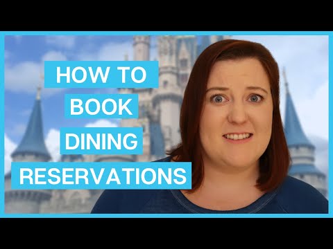 How to Book Disney Dining Reservations Using My Disney Experience! || Disney World Planning 2020