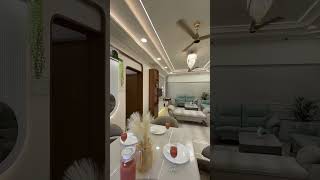 Modern living and dining room interior design. #interior #interiordesign #interiordecor