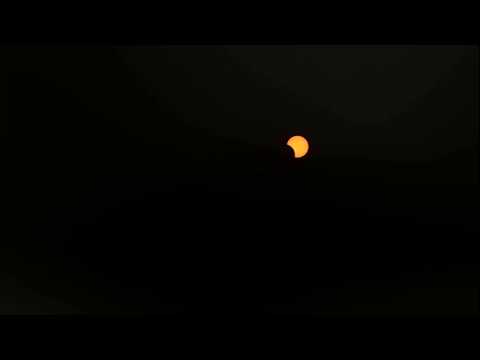 Time Lapse of second half of August 2017 Solar Eclipse