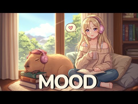 MLo-fi Chill Music | Study, Read, Relax with Cozy Mood & Capybara Vibes