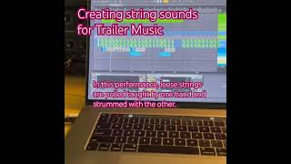 CLAUSTROPHOBIC STRING PLUCKS FOR TRAILER MUSIC #sounddesign #filmcomposer #trailermusic #filmscore