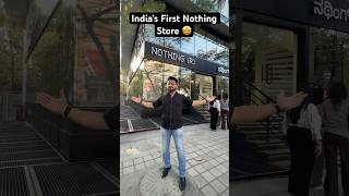 India's First Flagship Nothing Flagship Store in Bengaluru! 😍 Clean. Transparent. Iconic.⚡️