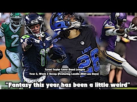 "Just to show you how Nerdy I am...." (TTCB Year 2, Week 3 Fantasy Football Recap)