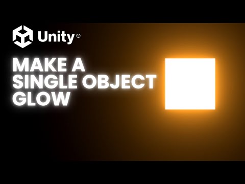How to Make a Single Object Glow in Unity – Shader Graph Tutorial ( 2025 )