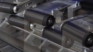 FST MODEL S - High-Speed Automatic PE/PVC Stretch Film Rewinder, Industrial Machine, Packaging