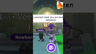 Happy Halloween! 🎃👻💀💜 #halloween2023 #roblox #robloxshorts #adoptme #adoptmeshorts