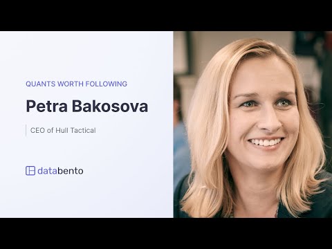 Quants worth following: Petra Bakosova, CEO of Hull Tactical
