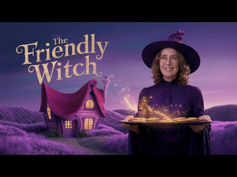 The Friendly Witch  | Unique English story for kids | Kids Hub