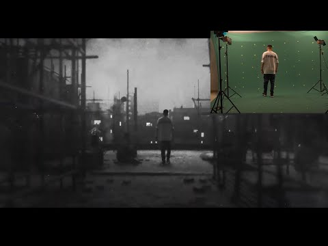 Back Stage Green Screen Vfx with Blender | Houdini / After Effects