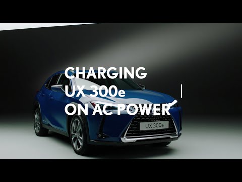 All-Electric Lexus UX 300e: How to Charge Your UX Using Public Chargers (AC Charging)