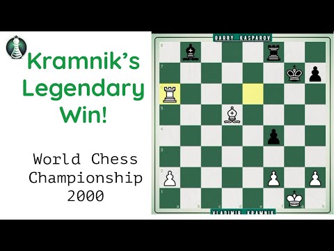Kasparov vs Kramnik | World Chess Championship 2000 Game 2 | Kramnik’s Legendary Win! @ProdigyPawn