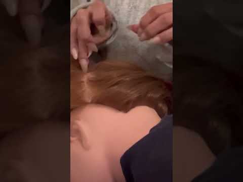 ASMR Scalp Check • Crispy Scratching Sounds long nails #asmr #asmrlongnails #asmrscalpscratching