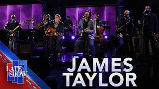 "Line 'Em Up" - James Taylor (LIVE on The Late Show)