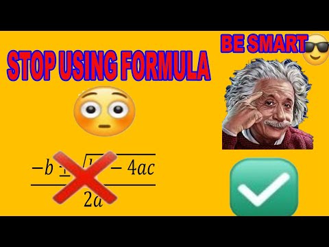 FORMULAS? ❌🥴SMART THINKING ✔😉