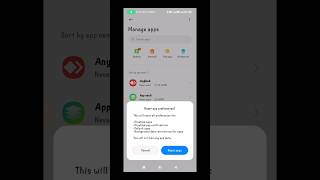 How to reset manage all preferences apps in poco x5 pro,Redmi |How to reset app preferences #shorts