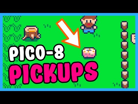 Easiest Way To Make Pickups in Pico-8 - Game Development for Beginners