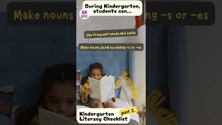 Early Literacy and Language Checklist part 2  #reading #homeschool #phonics #shorts #earlyliteracy