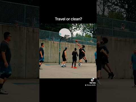 Travel or clean? #basketball #nba #streetball #ballislife #and1 #hoops