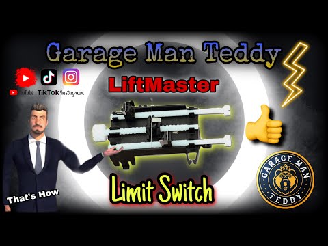 How To - Limit Switch replacement LiftMaster / Chamberlain/ Craftsman #liftmaster #fyp