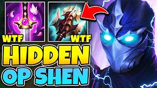 THE NEW HIDDEN OP SHEN BUILD YOU CAN ABUSE! BRAWLER SHEN IS 100% AMAZING!
