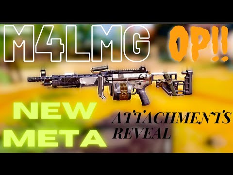 M4LMG is a MUST TRY Gun this new update! Attach REVEAL!! | Call of Duty Mobile Ranked Gameplay!!