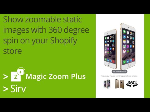 Shopify: How to display both product image zoom & 360 spins