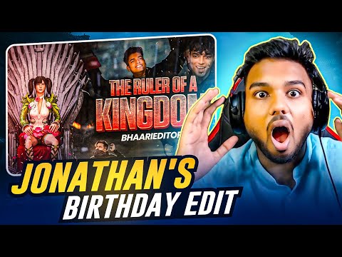Snehilop Reacts On Jonathan's Birthday Edit Ft Bhaari Editor