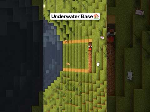Minecraft Underwater Base 🏠 #minecraft