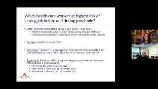 “Where did all the health care workers go? Health workforce trends before and during the pandemic”