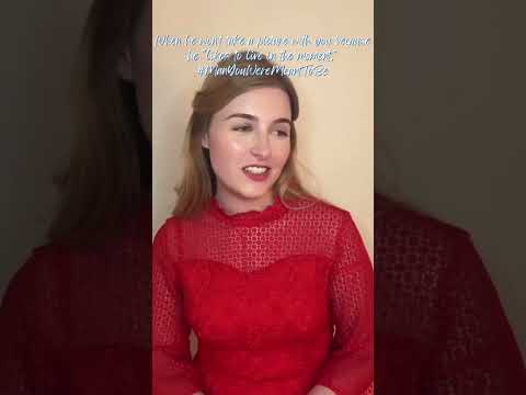 He won’t take a picture with you because he “likes to live in the moment.”